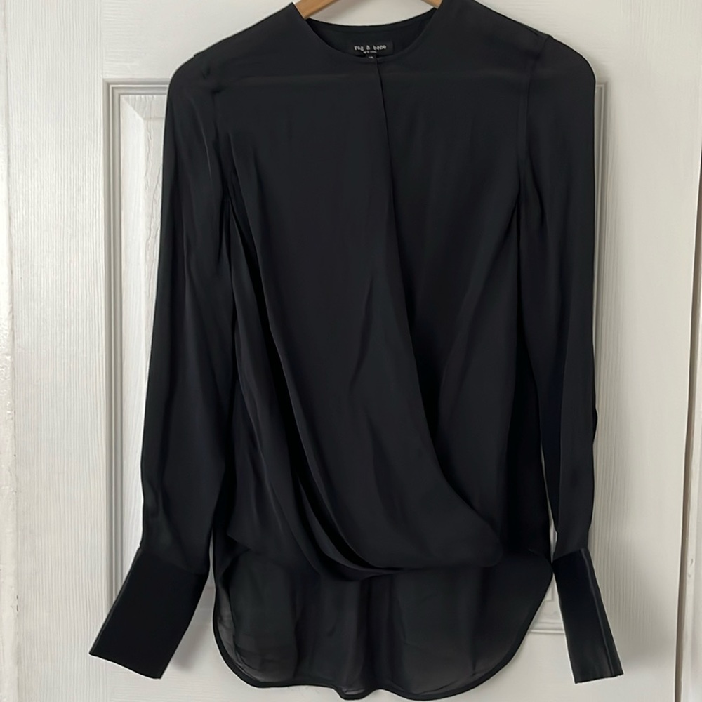 Rag & Bone Silk Dressy Top